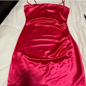 Hot Pink Super Cute Mini Dress